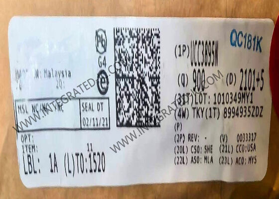 Controlador de puente completo de desplazamiento de fase de circuito integrado UCC3895N con lógica de control mejorada