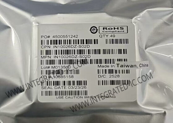 IN10026DZ Ethernet IC 112Gbaud Diferencial de Cuatro Canales Mach-Zehnder