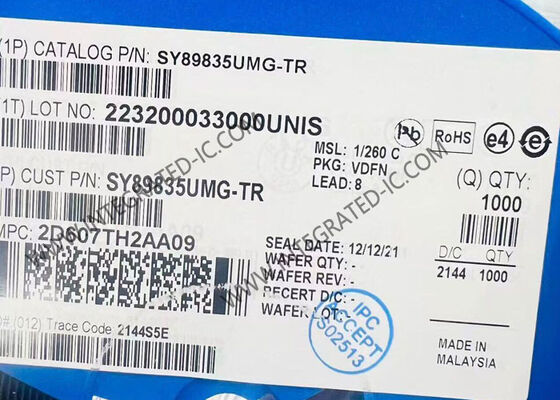 SY89835UMG-TR Integrated Circuit Chip Ultra-Precision Differential 1:2 LVDS Fanout Buffer With Internal Termination And Fail Safe Input