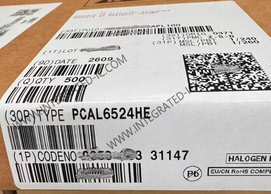 PCAL6524HE Integrated Circuit Chip Ultra-Low-Voltage Translating 24-Bit Fm+ I²C-Bus/SMBus I/O Expander