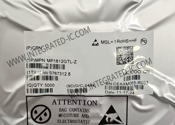 MP1612GTL Chip de circuito integrado 2A Convertidor sincrónico de descenso de paso con frecuencia de conmutación de 1,2 MHz y una precisión de 1% FB