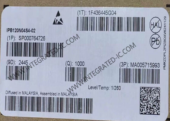 microprocesador automotriz del circuito integrado del transistor MOSFET de 40V 120A 1.8mΩ OptiMOS-T2