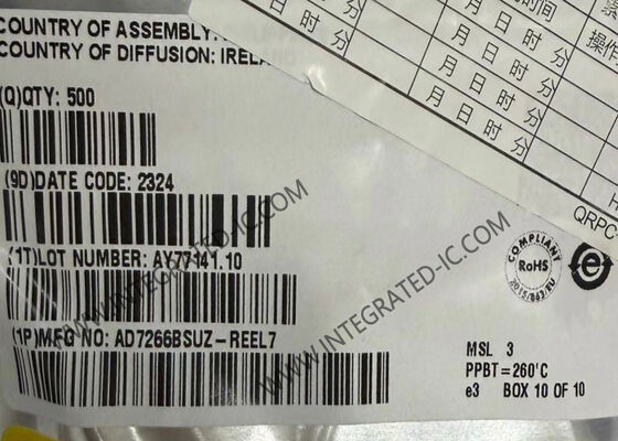 AD7266BSUZ ADC dual de 12 bits con 2 MSPS de rendimiento y bajo consumo de energía