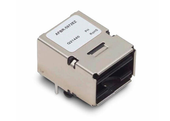 AFBR-5972EZ 250MBd 650nm Transceptor de fibra óptica de plástico con conector de enlace versátil compacto