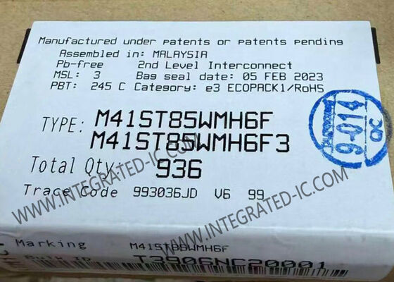 M41ST85WMH6F Chip de circuito integrado con 44B NVRAM y 400 kHz Interfaz I2C Reloj en tiempo real en paquete SOIC-8