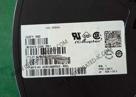 ADM2486BRWZ Chip de circuito integrado 2.5kV señal aislada de alta velocidad 20Mbps Transceptor RS-485 medio dúplex