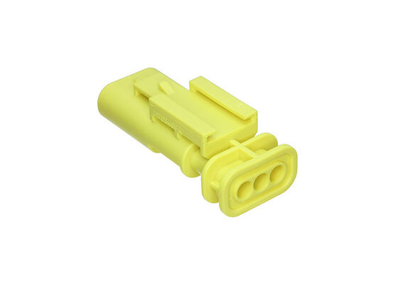 1-1703494-4 Conectores Carcasas Automotrices MCON de 1.2 mm de 3 posiciones para terminales macho