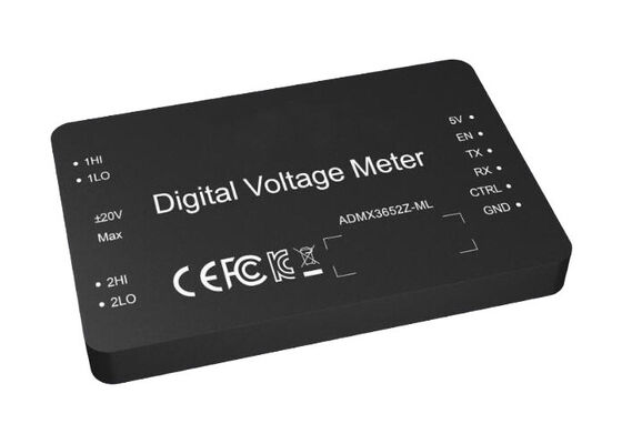 Equipo de ensayo de voltajemetro digital de 61⁄2 dígitos con chip de circuito integrado ADMX3652Z-ML