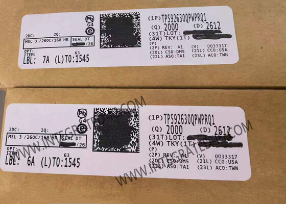 TPS92630QPWPRQ1 IC de conductor LED lineal de tres canales para automóviles con salida de 150 mA