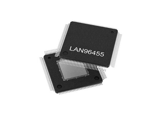 LAN96455FT-I/8MW Ethernet IC cinco puertos Gigabit Ethernet Switch integrado 10/100/1000BASE-T PHYs
