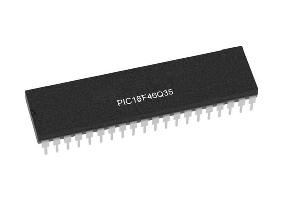 Microcontrolador PIC18F46Q35-E/P MCU de alta precisión de 8 bits y 64 MHz con soporte de voltaje mixto y seguridad