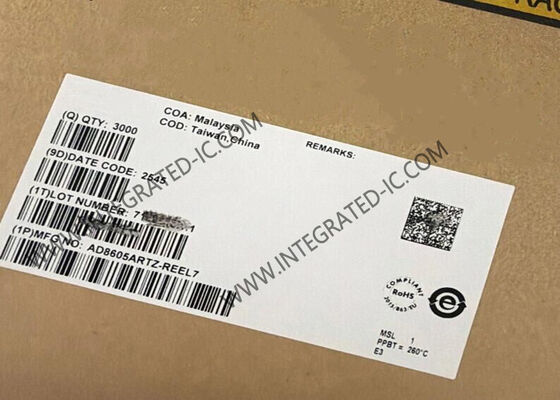 AD8605ARTZ Amplificador operativo de entrada y salida CMOS de bajo ruido de tren a tren con ancho de banda de ganancia de 10 MHz