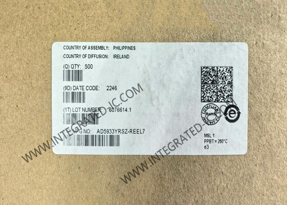 Chip de circuito integrado AD5933YRSZ Convertidores de impedancia de 12 bits