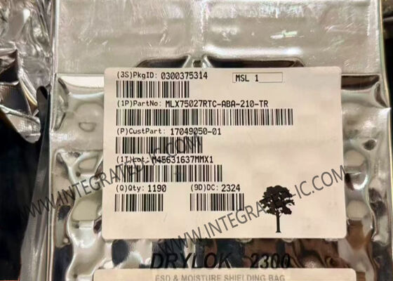 MLX75027RTC-ABA-210-TR IC de sensores VGA TOF para automóviles con resolución de 640x480 y 120 FPS