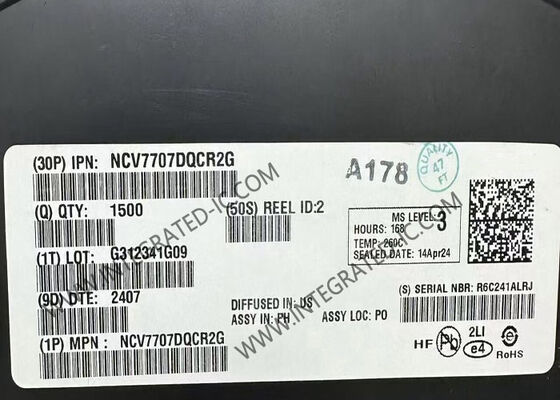 NCV7707DQCR2G 6.5mA Chip de circuito integrado de conductor de módulo de puerta automotriz IC