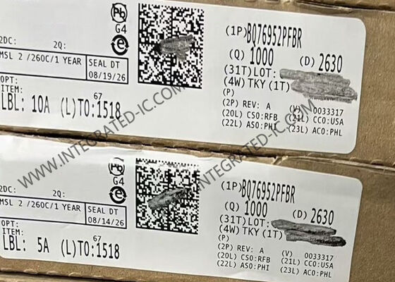 BQ76952PFBR Chip de circuito integrado monitor y protector de baterías de alta precisión para paquetes de baterías de iones de litio de 3 a 16 series