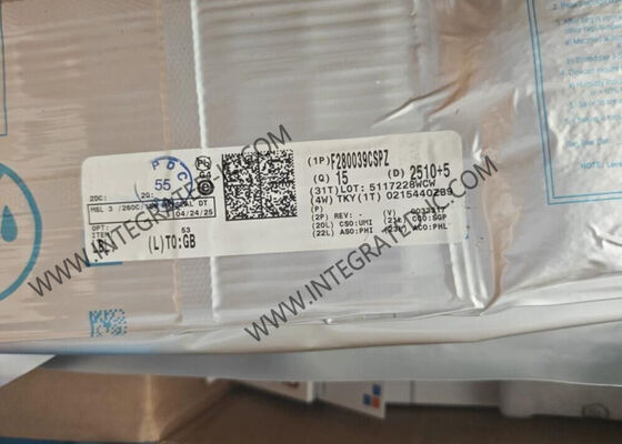 Microcontroladores de destello IC LQFP100 del microprocesador F280039CSPZ 384KB del circuito integrado