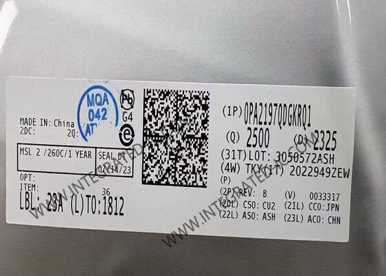 OPA2197QDGKRQ1 Integrated Circuit Chip Dual Automotive 36V Precision Operational Amplifier