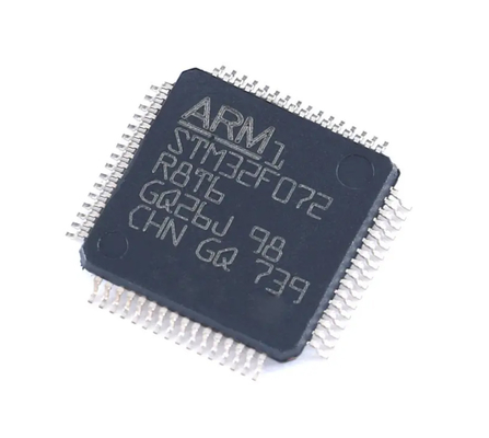 Brazo Cortex-M0 MCU STM32F072R8T6 con 64 kilobytes de memoria Flash CPU MCU de 48 megaciclos