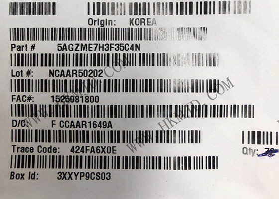 5AGZME7H3F35C4N Arria V GZ FPGA Chip con 450000 elementos lógicos en el paquete FBGA-1152 y voltaje del núcleo de 0,85V