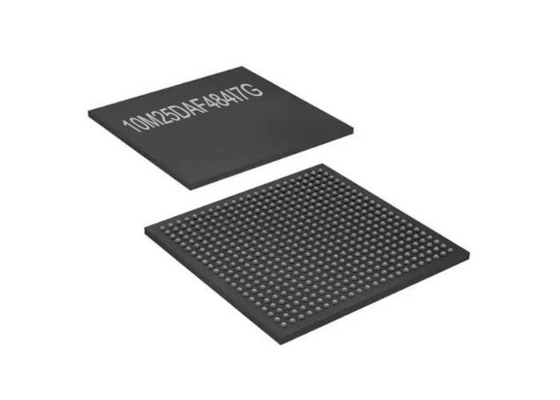 Chip único IC FBGA484 de matriz de puerta programable de campo 10M25DAF484I7G