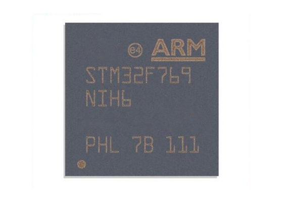 Altos solos microcontroladores IC TFBGA216 de la base del rendimiento STM32F769NIH6 216MH