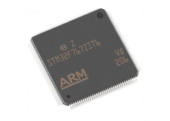 Microcontroladores DE DESTELLO de la base 144LQFP del chip CI STM32F767ZIT6 32BIT 2MB los solos saltan
