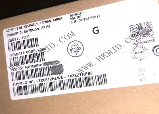 LTC6812HLWE-1 Chip de circuito integrado de 15 celdas Monitoreo de pila de baterías con interfaz Daisy Chain