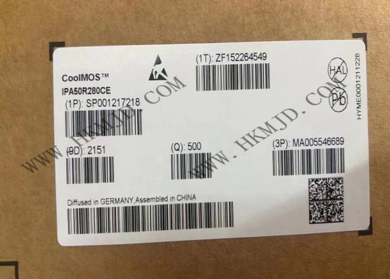 Transistores del canal N 500V 13A del microprocesador IPA50R280CE del circuito integrado solos