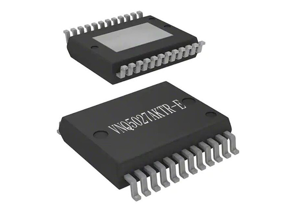 Conductor lateral Chip 24SOP del canal del patio de IC VNQ5027AKTR-E 29A de los conductores de la carga alto