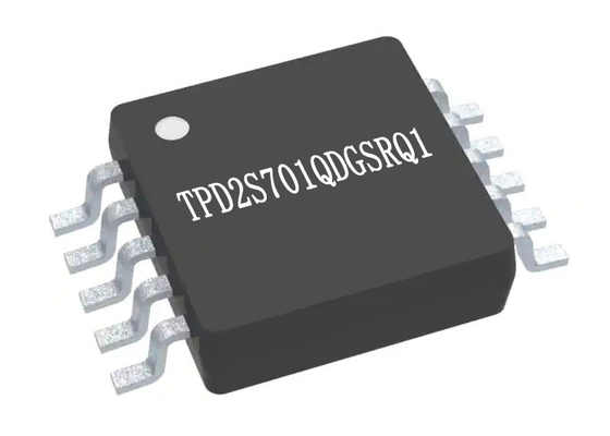 Línea de datos automotriz de TPD2S701QDGSRQ1 USB 2-Channel Cortocircuito-a-VBUS y protección del IEC ESD