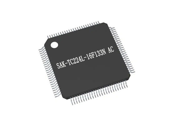 Microprocesador del circuito integrado de la CA de IC SAK-TC224L-16F133N del microcontrolador de TriCore AURIX