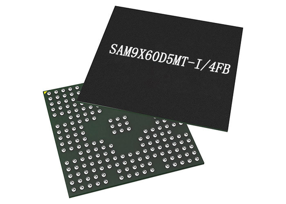 Microcontrolador MCU SAM9X60D5MT-I/4FB 233-TFBGA IC de microprocesador de 1 Gbit