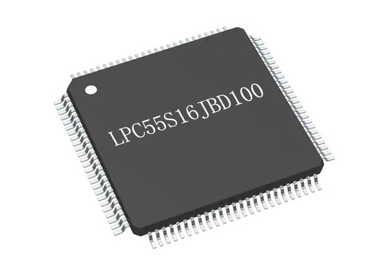 Microprocesador 256KB del microcontrolador del microprocesador LPC55S16JBD100 LQFP100 32Bit del circuito integrado