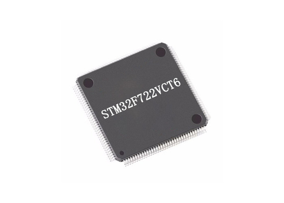Microcontrolador de destello integrado IC de IC STM32F722VCT6 462DMIPS 256Kbytes