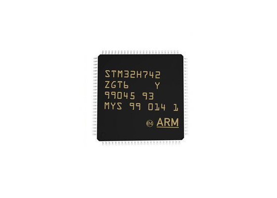 Paquete de IC 144-LQFP del microcontrolador del microcontrolador MCU STM32H742ZGT6 del alto rendimiento