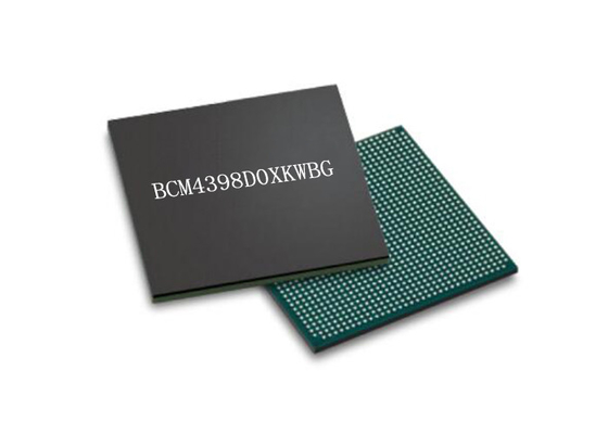 2,4 microprocesador de WiFi 6E Smartphone del paquete del microprocesador BCM4398D0XKWBG BGA de Ethernet de los Gbps
