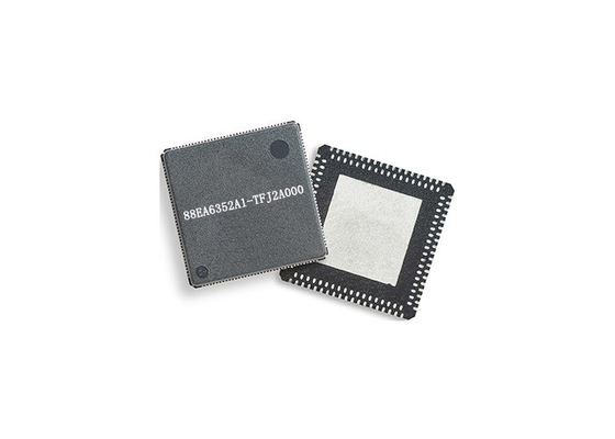 Ethernet automotriz IC de Chip Low Power 88EA6352A1-TFJ2A000 del circuito integrado