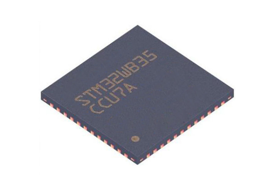 microcontrolador MCU 48UFQFN MCU inalámbrico de los ICs STM32WB35CCU7A del transmisor-receptor de 2Mbps RF