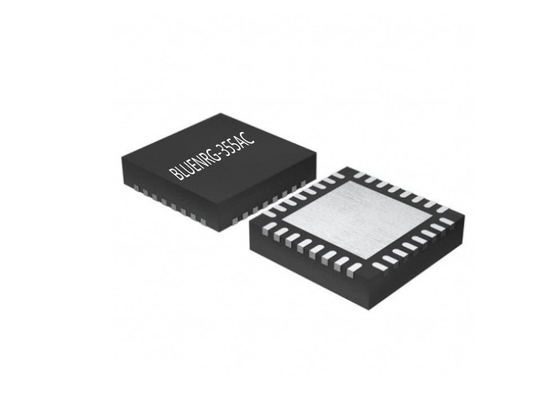 paquete inalámbrico de 256kB BT IC BLUENRG-355AC BLE 5,2 programables de destello SoC QFN-32