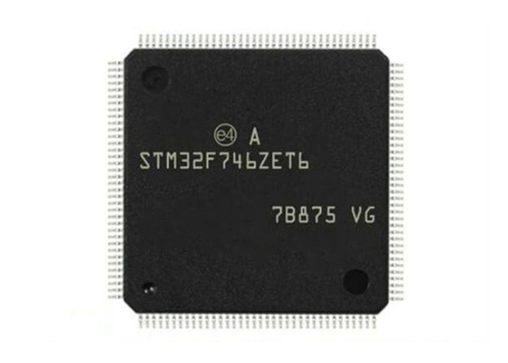 216MHz los microcontroladores del microcontrolador MCU STM32F746ZET6 saltan la corteza MCUs del brazo 144LQFP