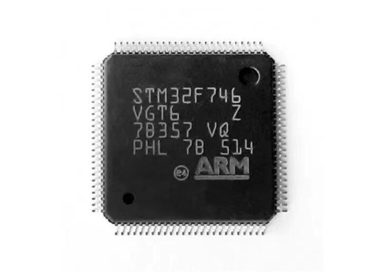 Solo microprocesador del microcontrolador del microcontrolador MCU 100LQFP 216MHz de la base STM32F746VGT6