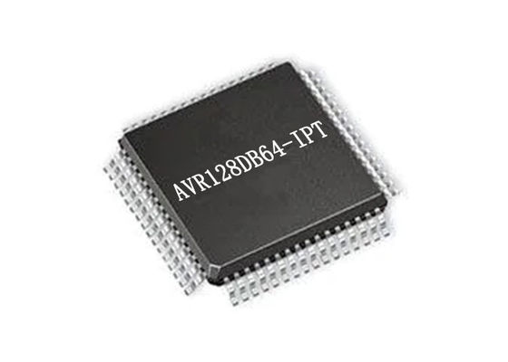 128KB microcontrolador de baja potencia flexible IC 64-TQFP del FLASH AVR128DB64-I/PT