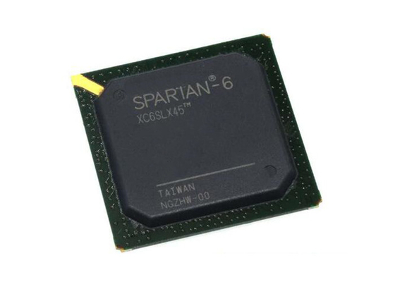 Puerta de campo programable de la matriz XC6SLX45T-2CSG484I 484CSPBGA Spartan 6 LXT FPGA Chip