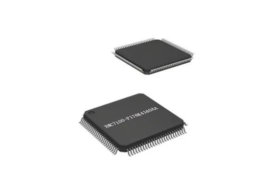 Microcontrolador dual-core de 32 bits superficial 100MHz IC del soporte XMC7100-F176K4160AA