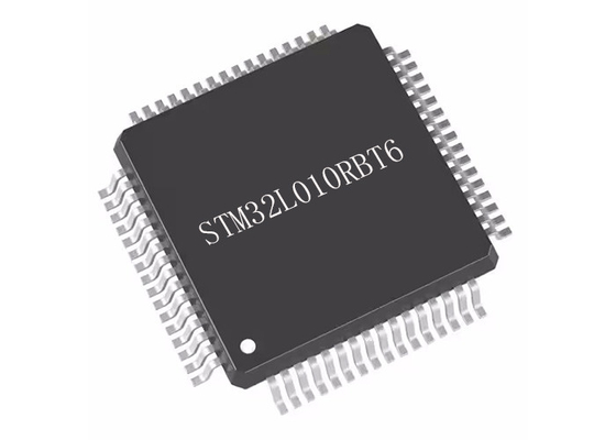 STM32L010RBT6 microcontrolador IC del FLASH 64-LQFP del microcontrolador MCU 32MHz 128KB