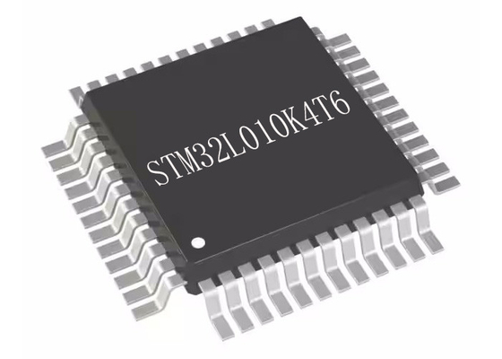 STM32L010K4T6 integró base 32MHz 16KB 32-LQFP de IC del microcontrolador la sola