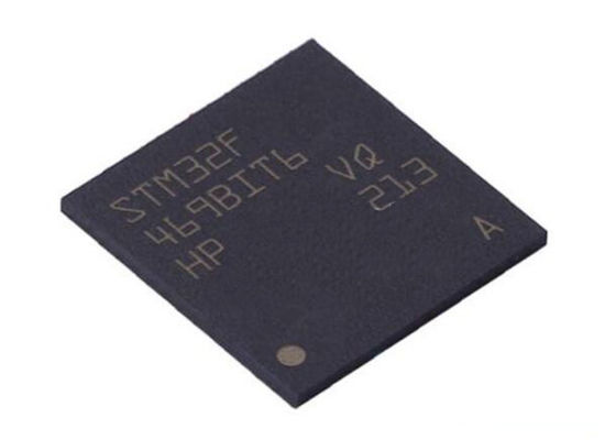 Microprocesador dual del microcontrolador de SPI 180MHz del patio del microcontrolador MCU STM32F469BIT6 208LQFP