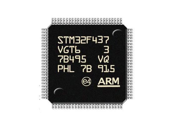 STM32F437VGT6 el Solo-corazón 180MHz 1MB integró los microcontroladores 100-LQFP