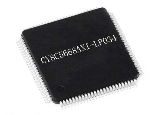 67MHz sistema programable del microcontrolador MCU CY8C5668AXI-LP034 en el microprocesador 100TQFP